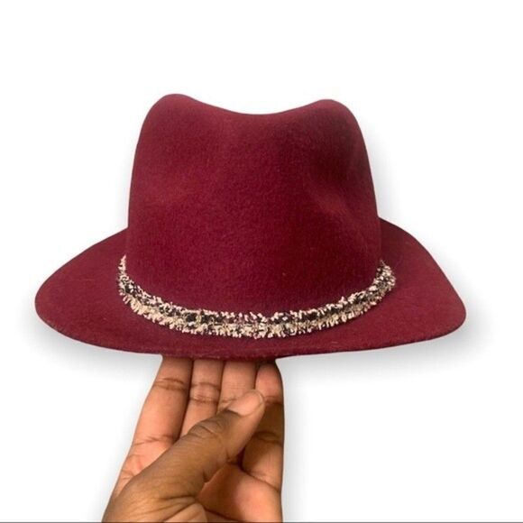 Women's Hat Wool Tweed Bohemian Floppy Hat - Picture 1 of 9